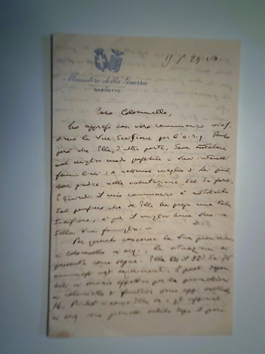 Lettera ministero della - lettera,