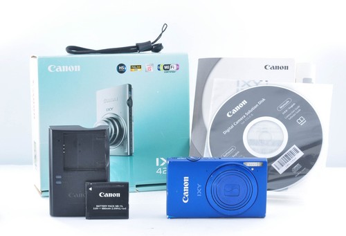 Canon ixy 420f - canon, blue