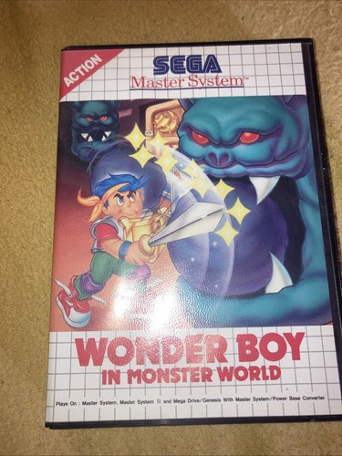 Sega master system wonder boy - sega,