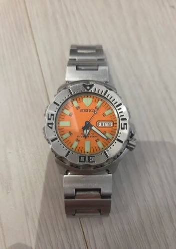 Seiko orange monster 1st - seiko,