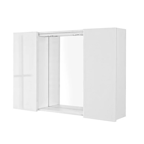 Specchio contenitore led - specchio, 91x61