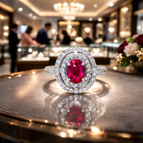 Anello fidanzamento lusso - anello,