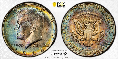1964 kennedy mezzo dollaro - 1964,
