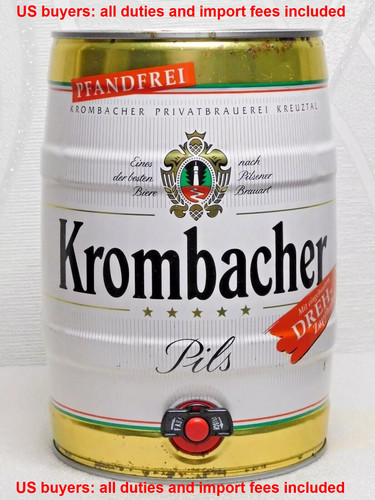 Botte birra vuota - birra, krombacher