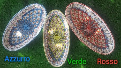 Piatto ovale pirofila lungo