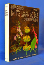 Giovanni Negri, Erbario figurato. Hoepli 1960. Piante medicinali flora italiana