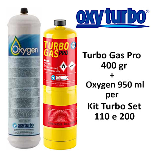 Coppia bombole turbo gas - bombole, (1