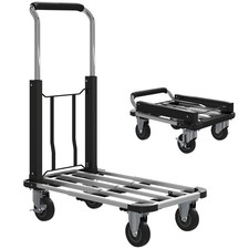 HOMCOM Carrello Portapacchi