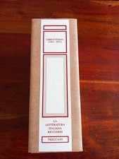 TRECCANI La Letteratura Italiana Ricciardi LIBRI D'ITALIA 1861-2011