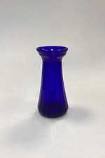 Cobalto Fiore Blu Lampadina Vase Holmegaard / Kastrup / Fyens Glasvaerk
