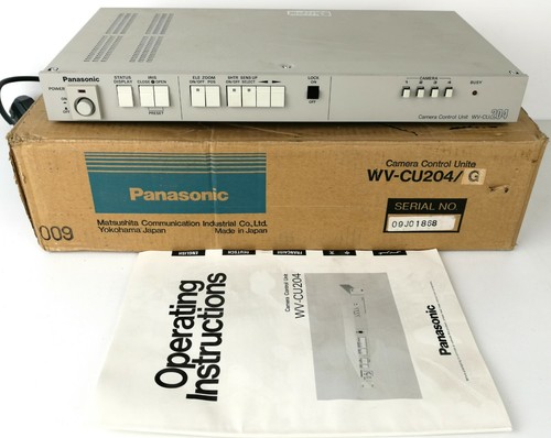 Panasonic 204 closed - panasonic, wv-cu