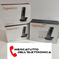 Telefono Cordless Gigaset S650H PRO TRIO Vivavoce Rubrica BLUETOOTH Display TFT