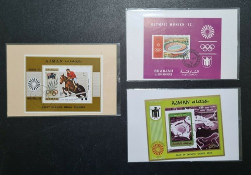 Lotto francobolli ajman - 3,
