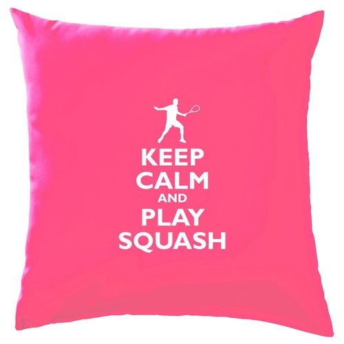 Keep calm and play - and, squash