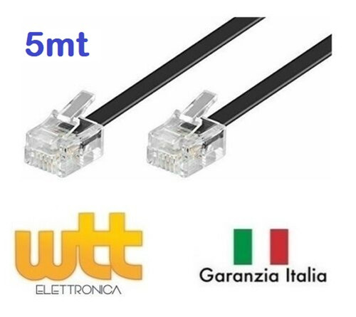 Cavo cavetto telefonico rj11 - cavo,