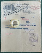 Rara Fattura Fabbrica Astucci Ditta Cesare ZUCCHELLI-Bologna 1926