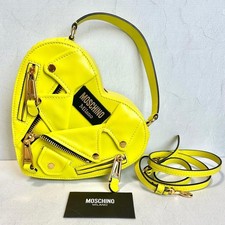 Moschino Biker Heart Handbag