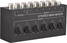 Mini Mixer Audio Stereo