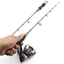 60cm 2 Tips Rod Reel Combos