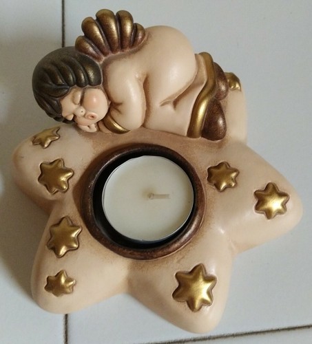 Thun porta candela angelo - candela, su