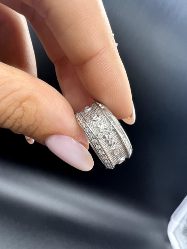 Anello fascia argento - a,