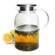 Caraffa di Vetro 1,5L Acciaio