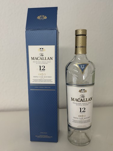 Bottiglia vuota macallan - macallan, 12
