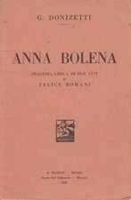 Anna Bolena. Tragedia lirica