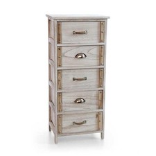 CASSETTIERA IN LEGNO DECORATA