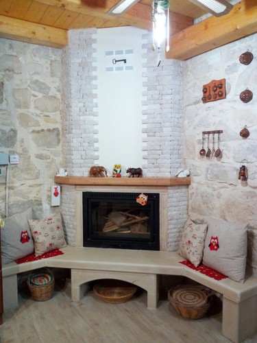 Rivestimento pietra bianca - pietra,