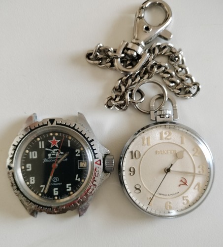 Set due vintage vostok - set,