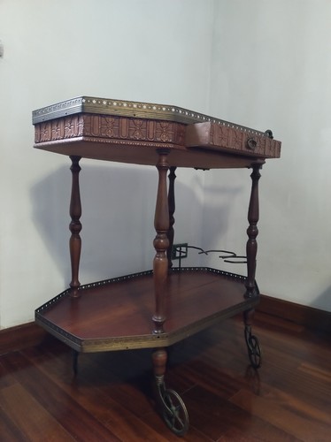 Carrello bar vintage legno