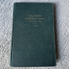 Colorado Criminal Cases