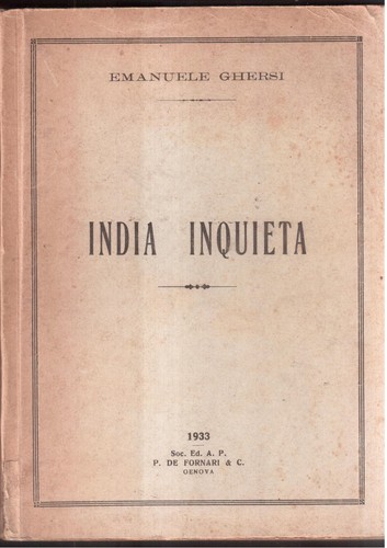 Emanuele ghersi india - ghersi-,