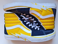 Vans Sk8 Yellow Lightning Bolt Come nuove No box taglia EU 46 UK11 US12 Special