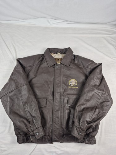 Giacca bomber pelle vintage