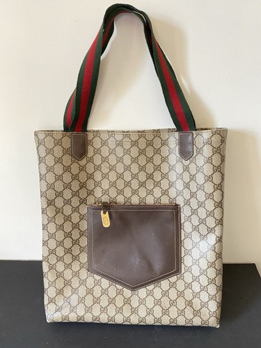 Borsa tote vintage gucci uomo - borsa,