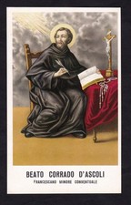 Beato CORRADO D'ASCOLI-Francescano Min. Conv.  - mm. 64 x 105  (BEAT. 303)