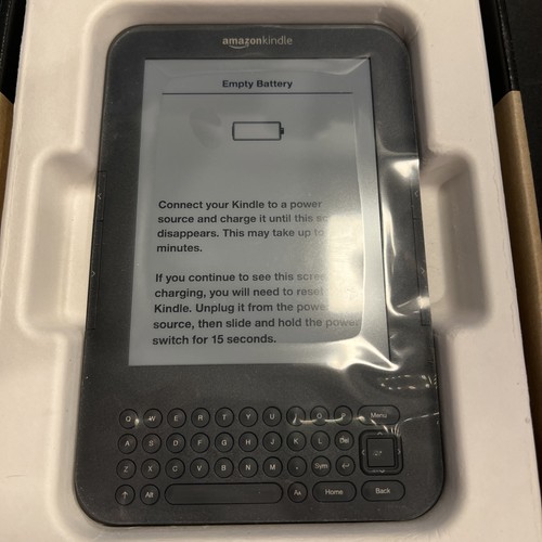 Amazon kindle gen - gen, (2010)
