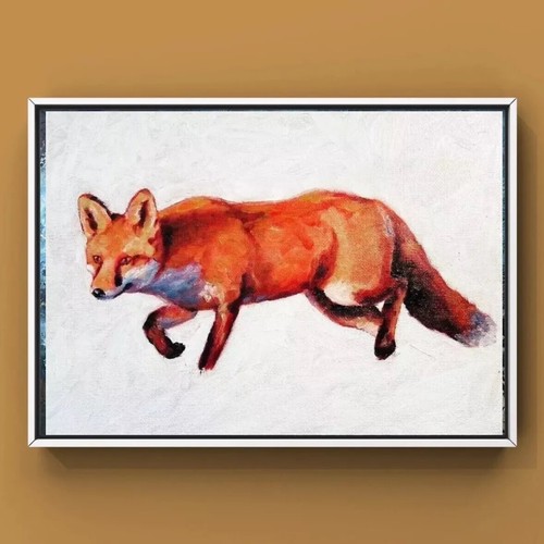 Quadro quercia volpe rossa