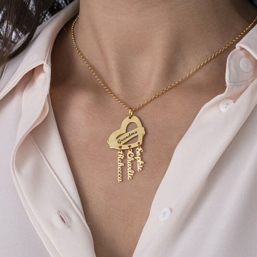 Collana placcata nome - collana,