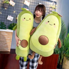 Kawaii Peluche Avocado - Peluche Morbido Gigante Frutta Bambola Verde Regalo per Bambini