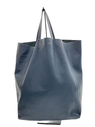 Celine borsa tote pelle blu - pelle,