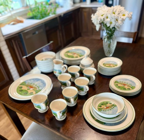 Set piatti vintage - , sangostone