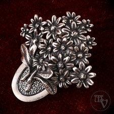 G. Raspini design fiori spilla