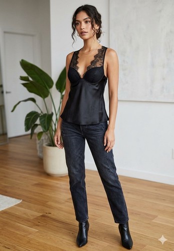 Cami top donna zara media - donna,