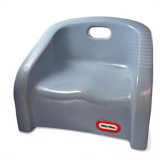 Sedia a sdraio blu vintage