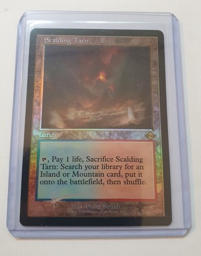 Scalding tarn foil - foil, retro