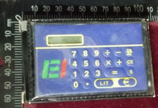 PORTACHIAVI CALCOLATRICE E CONVERTITORE EURO LIRA ESERCITO ITALIANO RARITÀ