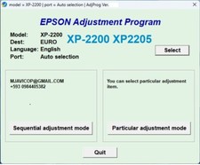 Reset Epson XP2200, XP2205✅Waste ink Pad Counter Resetter? OnePc⭐⭐⭐⭐⭐